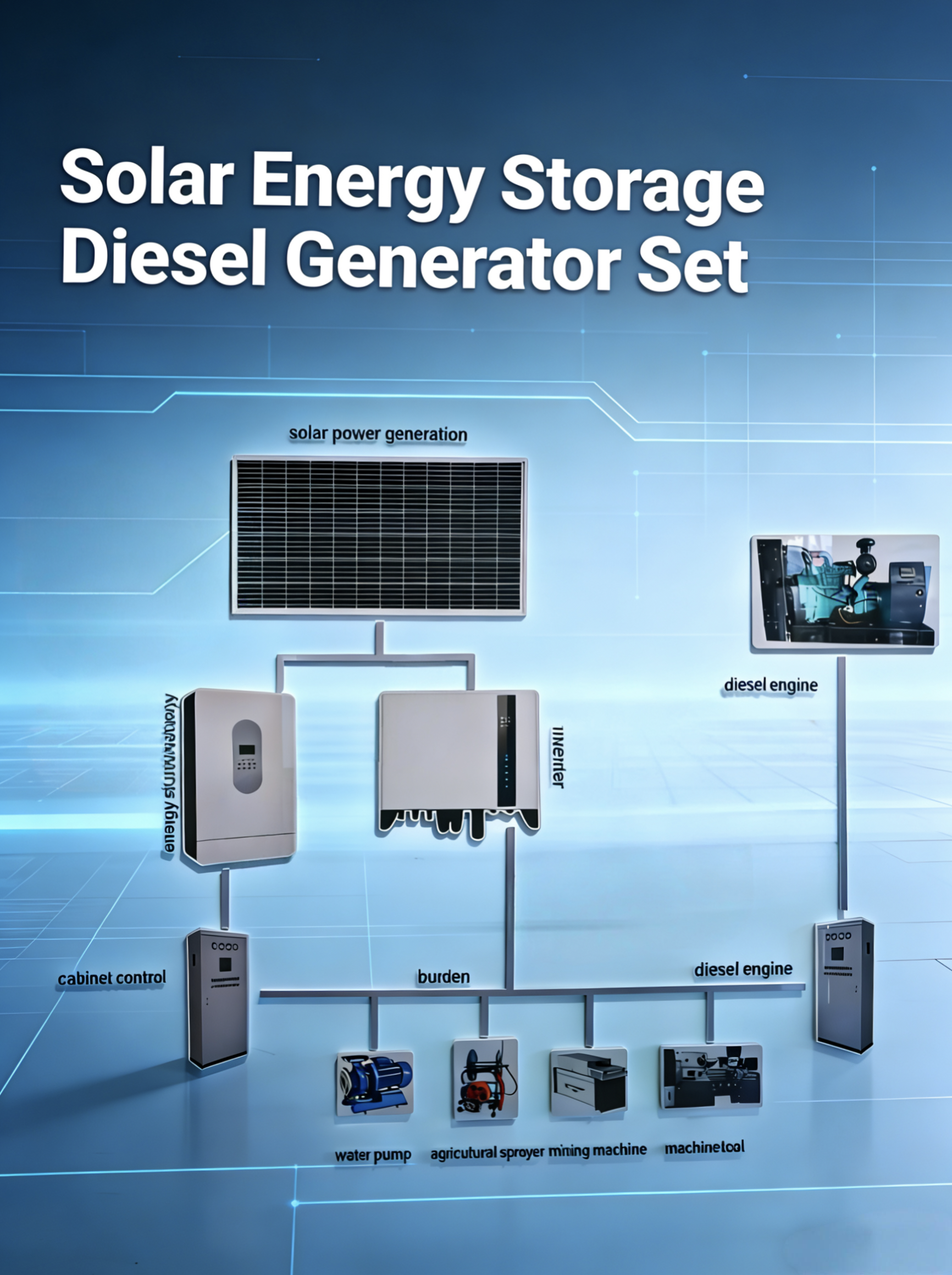 Solar + Storage + Diesel Hybrid Systems