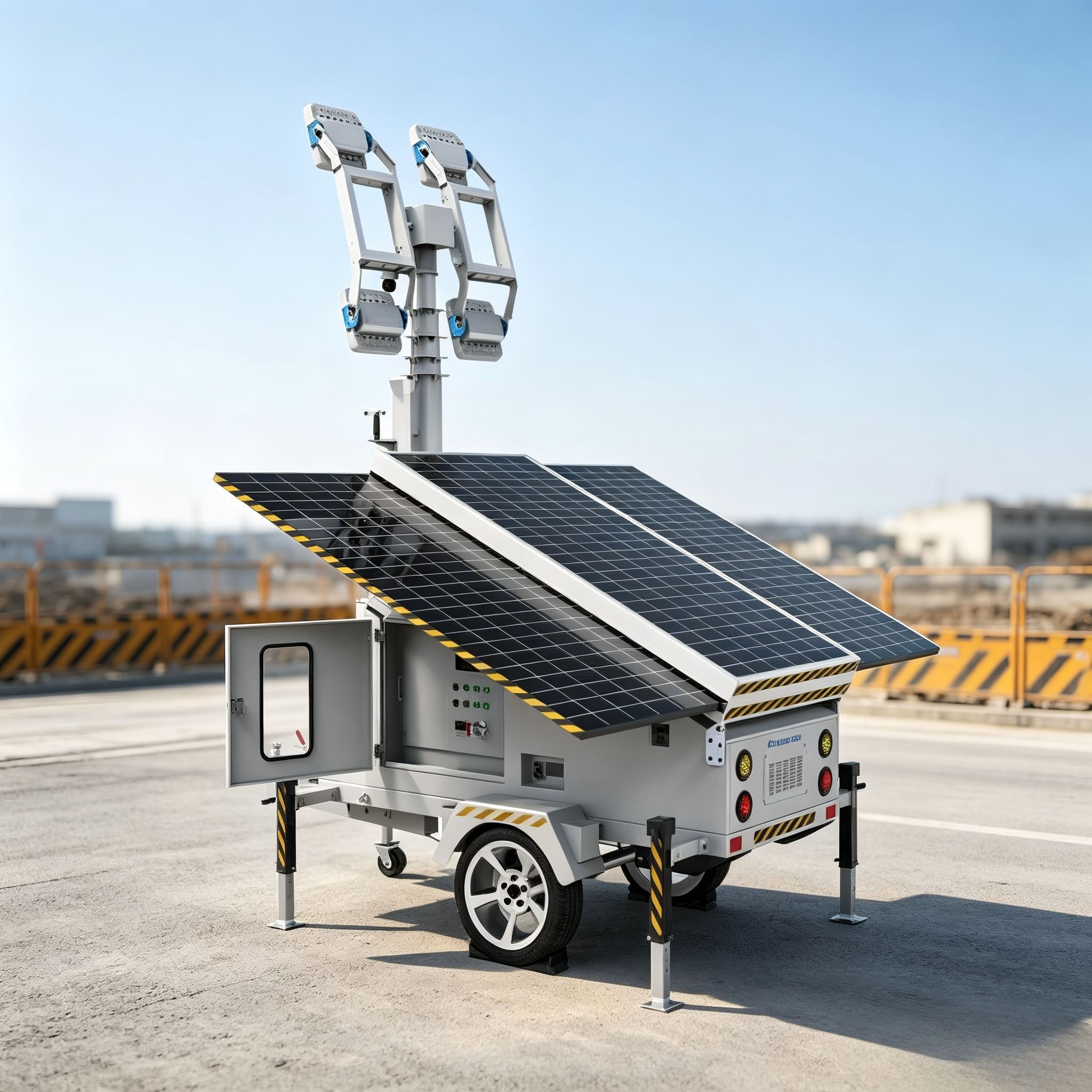 Mobile Solar Power Trailer