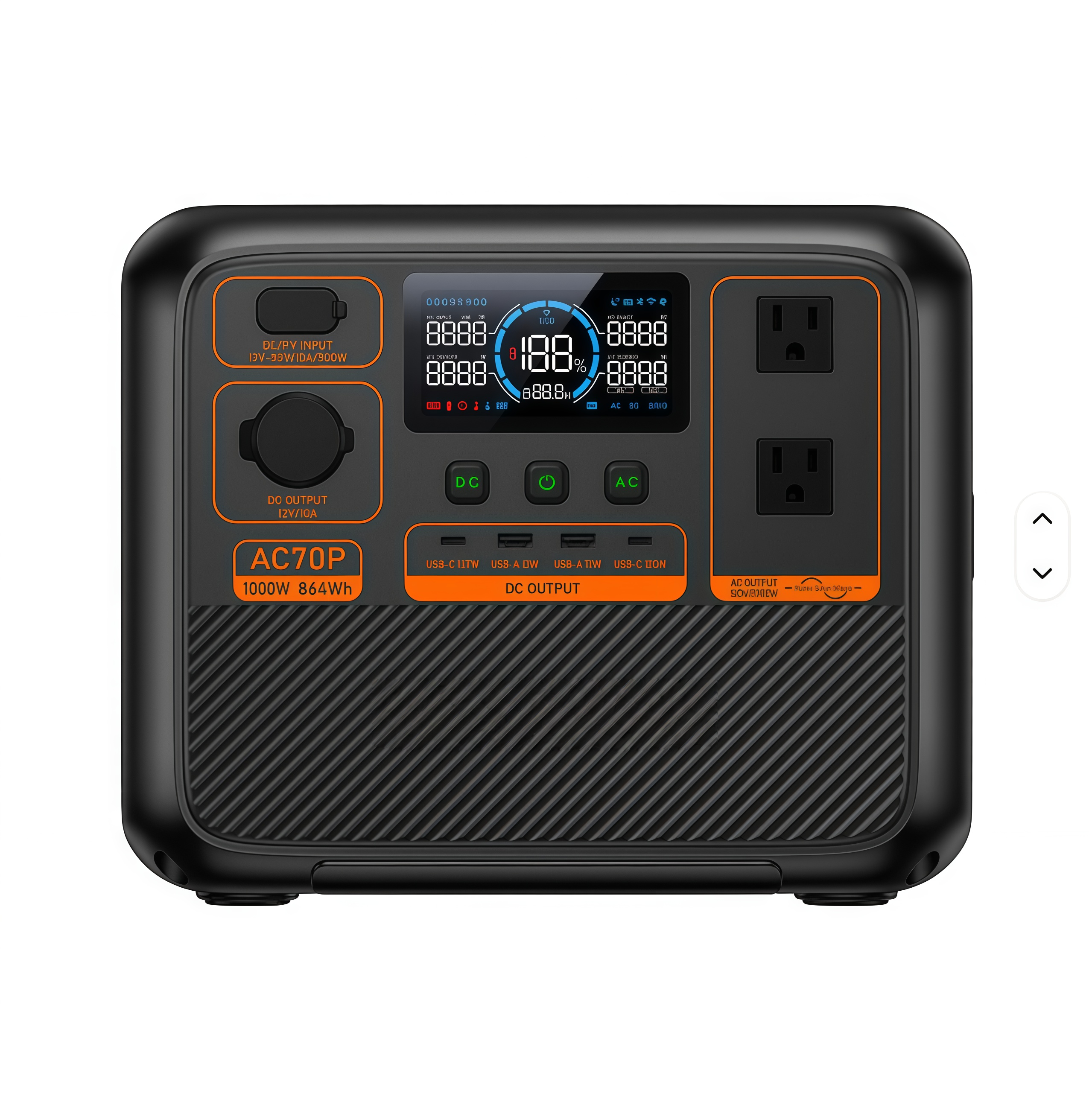 Portable emergency battery
