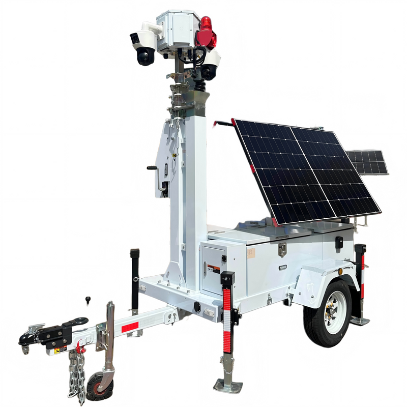 Solar CCTV Trailer