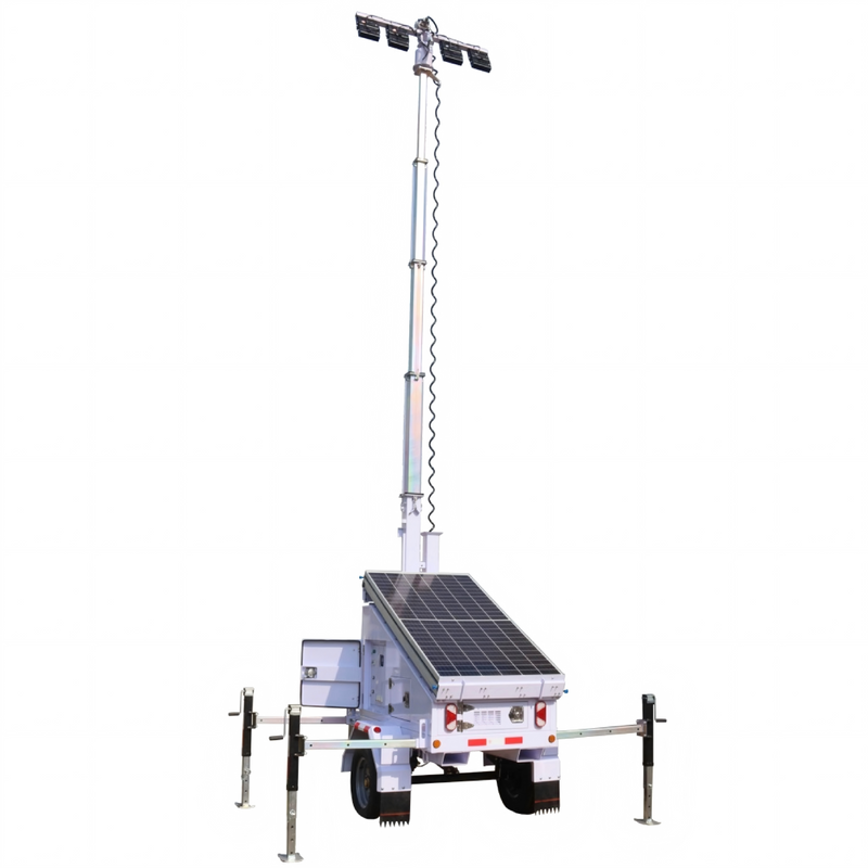 Solar light tower