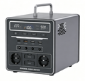 Low Price 500W Portable Power Station & Solar Generator LiFePO4 Battery MPPT Controller 400Wh Emergency Power for Outdoor Use
