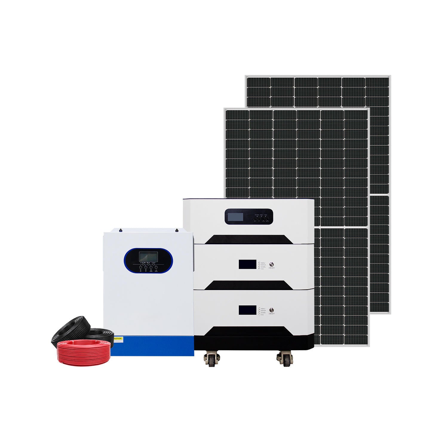 Hot-selling 75KW Commercial Hybrid Solar Energy Storage System MPPT Controller Lithium Ion Battery (Complete System)