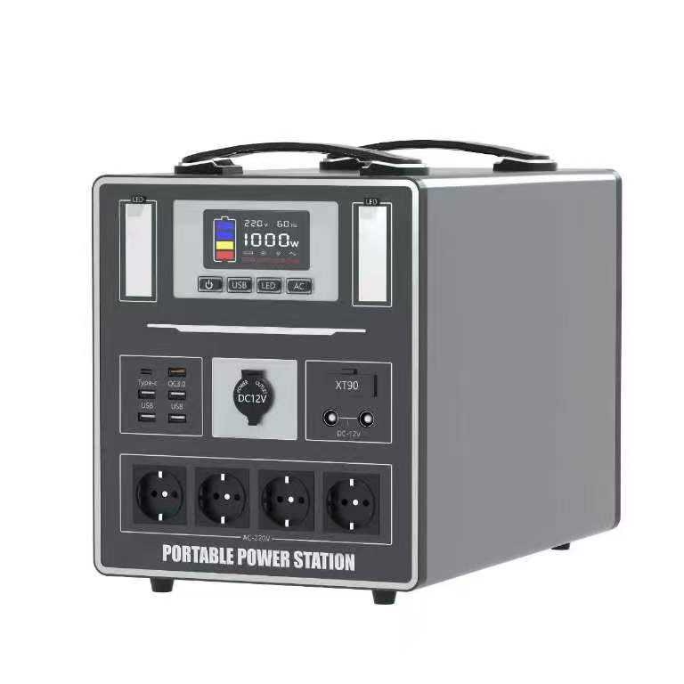 T-10T-A LiFePO4 Battery 1280Wh Portable Power Station MPPT Solar Charging