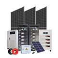 20kW Complete BESS Home LiFePO4 Battery Monocrystalline Silicon Solar Hybrid Energy Storage System for 24/7 Power Backup