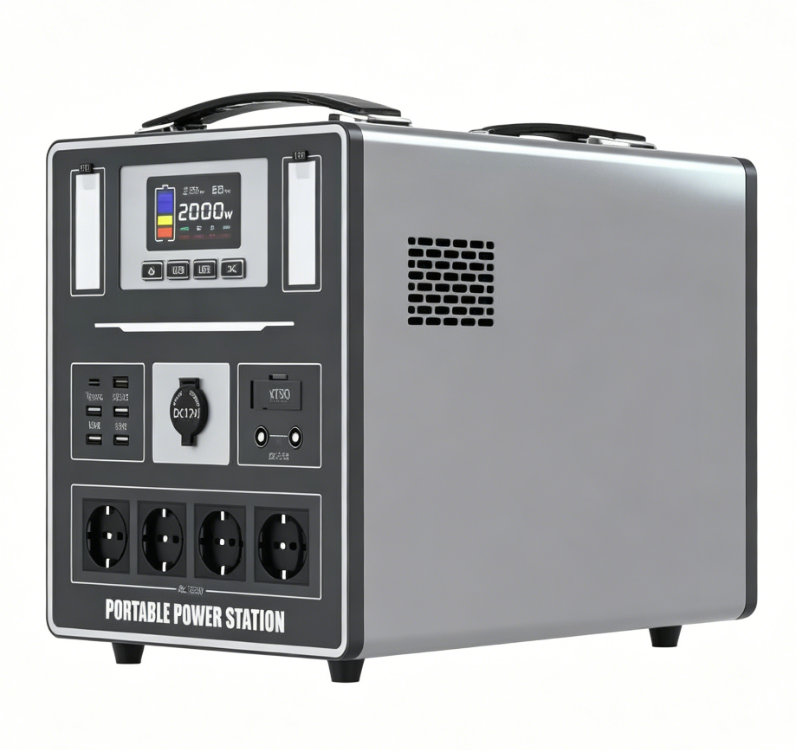 T-20T-B 3000Wh 2000W Portable Power Station with LiFePO4 Battery