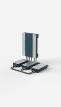 High-efficiency inverter unit with silent cooling